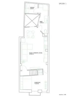 a floor plan of a house at Sagunto Castillo 17 in Sagunto