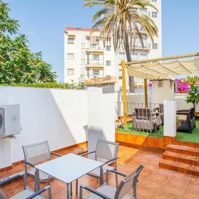 apartamento con terraza