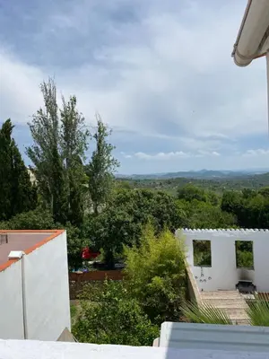 a view from the roof of a house at La Andana in Macastre