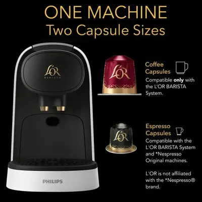 a one machine two capsule sizes with the lox basics system at Bear Homes - Olimpia Suite in Valencia