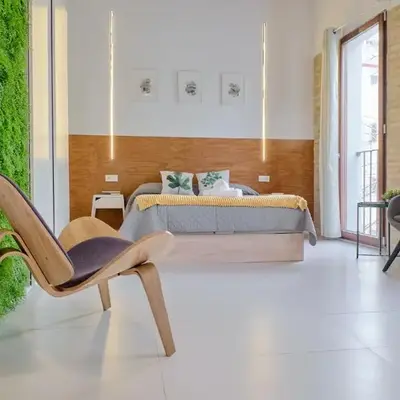 Loft elegante con techos altos en Plaza del Carmen