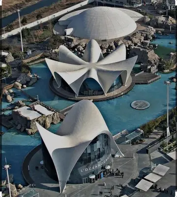 an aerial view of the sydney opera house at Cerca del mar, ascensor, descuentos semanales 4 personas in Cullera