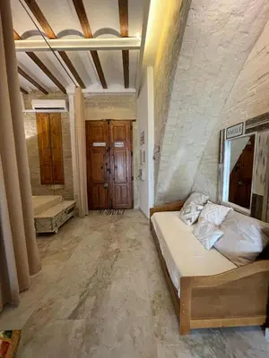 a bedroom with two beds in a room at Dream Big with jacuzzi and terrace in Ruzafa in Valencia