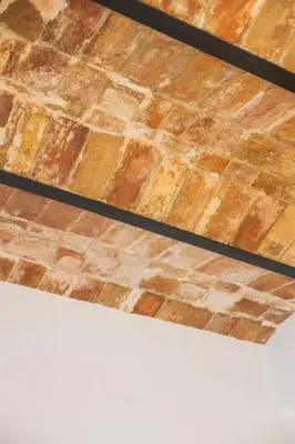 a close up of a brick floor at Luxury apartament, close to Cabañal Beach, Late Checkout in Valencia
