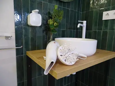 a bathroom counter with a sink and a bowl at MDB 52A - Loft Valencia in Valencia