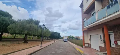 a car parked on a street next to a building at Calma mediterránea in Favareta