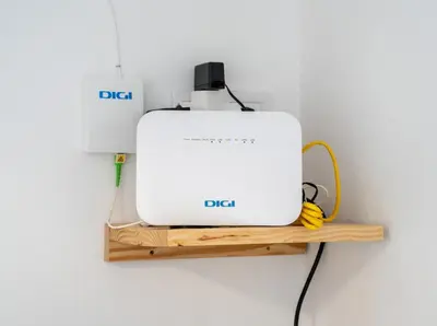 a sewing machine sitting on a wooden shelf at Apartamento Ciudad de las Ciencias con Terraza in Valencia