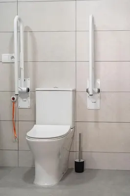 a bathroom with a toilet in a stall at VLC Host - Sumsi Studios in Valencia