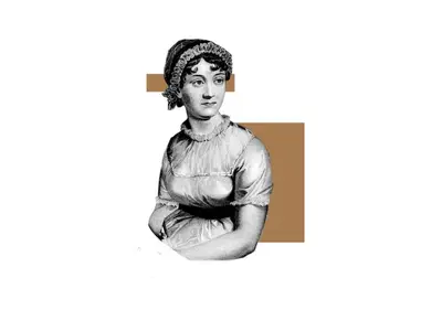 an illustration of a woman with her arms crossed at B&B Una Habitación Propia in Valencia