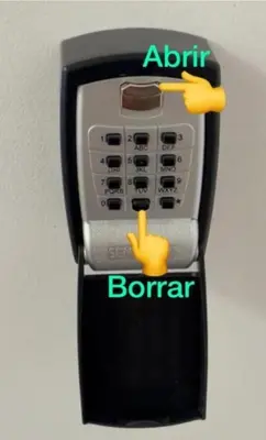 a toy cell phone with a hand on it at UIM Mediterraneo Hispanidad 4 Wifi in Puerto de Sagunto