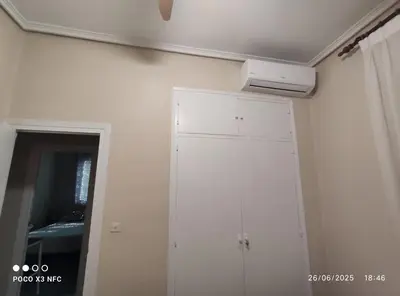 a room with a white cabinet and a ceiling at Chalet en el parque natural de la Calderona in Náquera