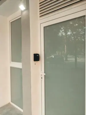 a door to a house with a window at GO&REST Apartments in Valencia