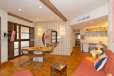 a living room with a couch and a table at GuestReady - Stay near the Central Market in Valencia