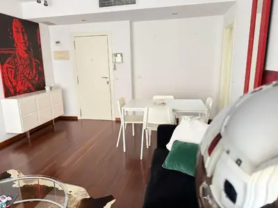 a living room with a couch and a table at Centro Histórico Valencia 2 Hab in Valencia