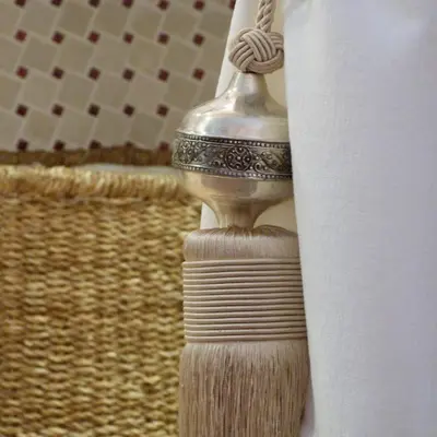 a wooden brush with at Dalt Vila in Eslida