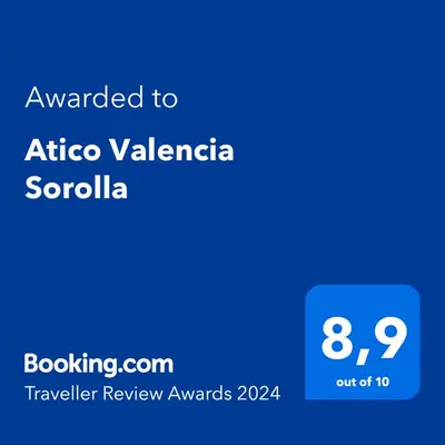 a screenshot of a phone with the text awarded to africa valencia scania at Atico Valencia Sorolla in Valencia