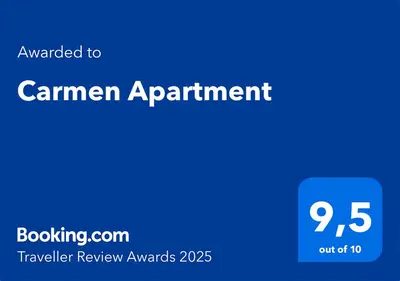 a blue sign with the words canned appointment on it at Carmen Apartment in Valencia