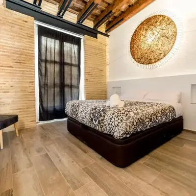 FLORIT FLATS - CENTER Luxurious 1BR 1BA Terrace WI-FI AC