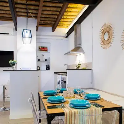 FLORIT FLATS - Cabanyal 3 Bedroom WIFI AC Terrace Beach Penthouse