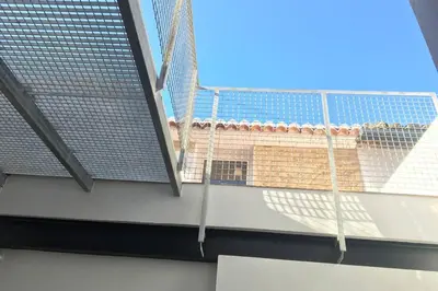 a view of a building from the top of a roof at Casa La Placeta in Fortaleny
