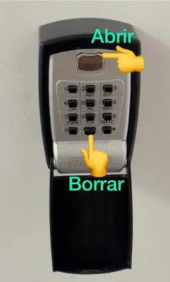 a toy cell phone with a yellow hand on it at UIM Mediterraneo PB Segorbe Wifi in Puerto de Sagunto