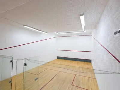 a gymnasium with a basketball court with a court at Apartment Ana by Interhome in Cullera