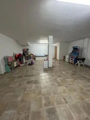 an empty room with a tile floor and a white ceiling at CASA MANUELA in Chella