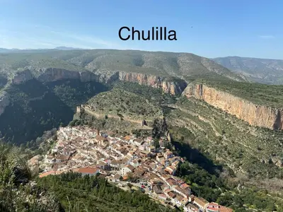 a town in the mountains of chihuahua at Apartamentos Casa Anselmo EL TERRAO in Losa del Obispo