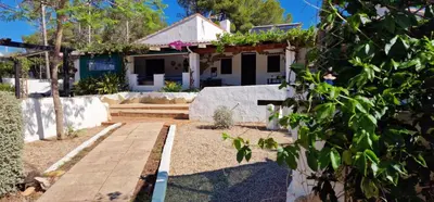 a view of the house from the garden at Casa Azahara your Valencian Villa in Macastre