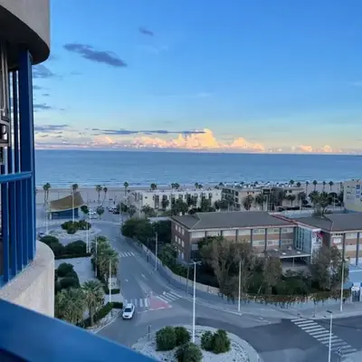 Ático frente al mar