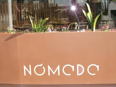 a sign that says noomedgage in front of a window at Holiday Inn Express Valencia Bonaire by IHG in Aldaya