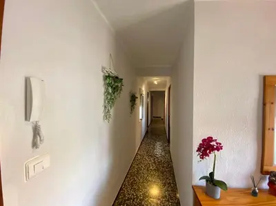 an empty hallway with at Las Peñetas in Bolbaite