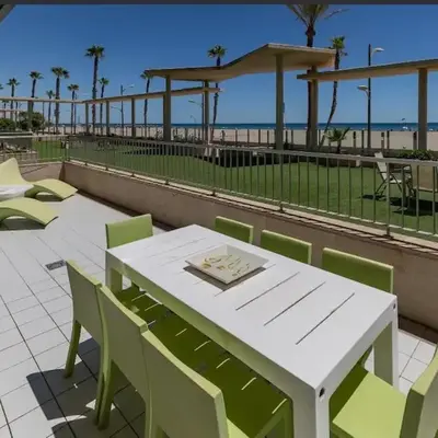 luxury sea view apartment with 2 rooms