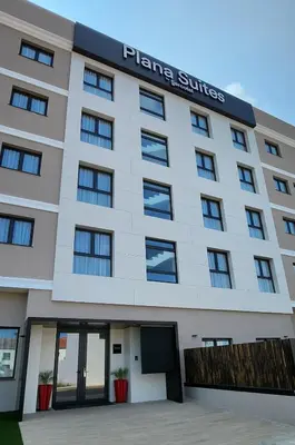 a rendering of the front of the hotel at Sercotel Plana Suites in Vall de Uixó